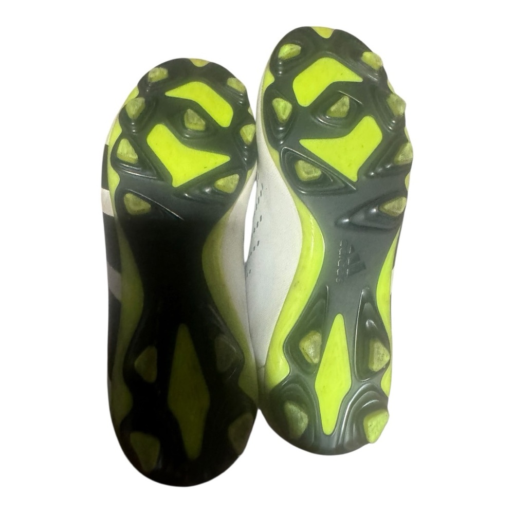 Adidas Predator Youth Soccer FG Cleats - White & Black - Picture 9 of 11